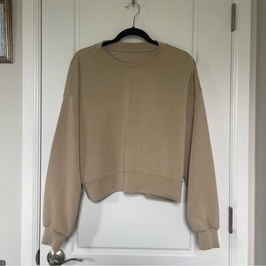 Lululemon Softstreme Perfectly Oversized Cropped Crew